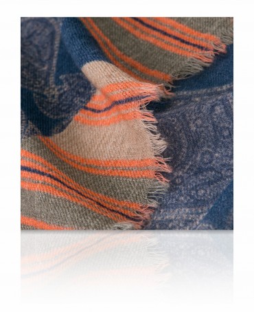 Палантин Унисекс W70.TW4-SK24/NAVY